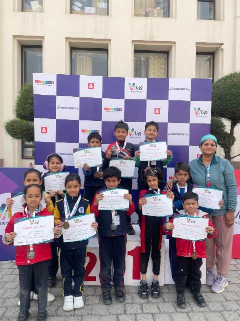 Inter School Skating Competition at Vibgyor High School