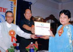  Mrs. Suman Gulati conferred the - Shiksha Rattan Award 